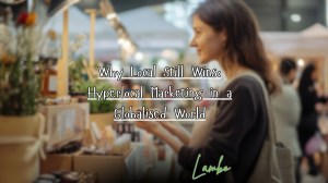 Creative background showing direct sales teams connecting with local consumers